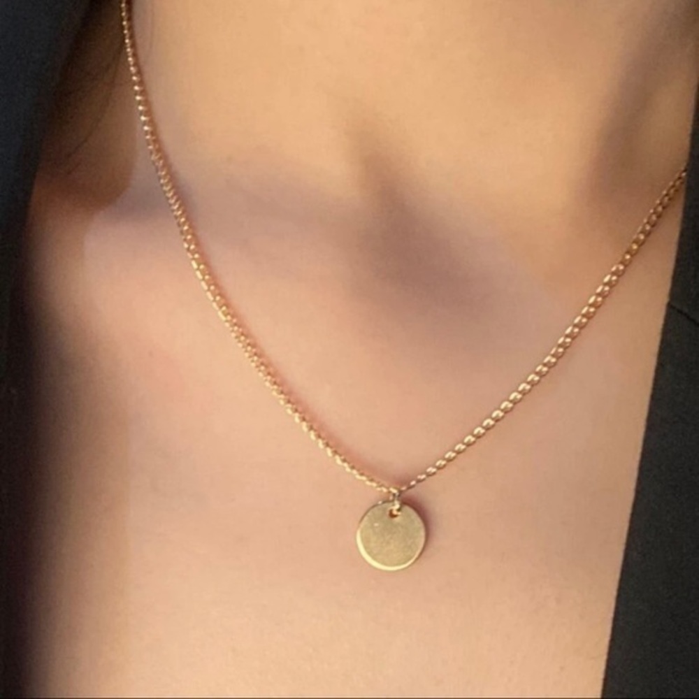 3/$30 💛 Disc Necklace